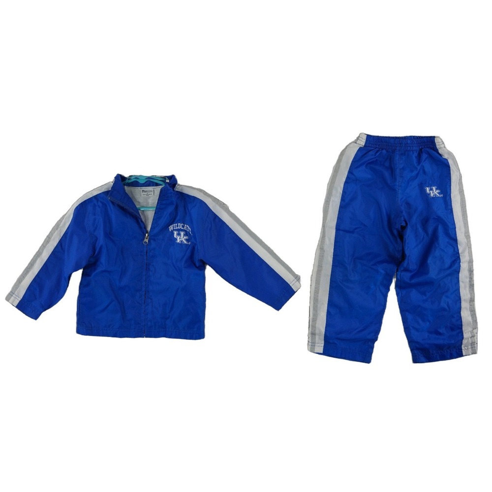 Pro Edge Kentucky Wildcats Track Suit Toddler Size 3T Blue Jacket Pants Set